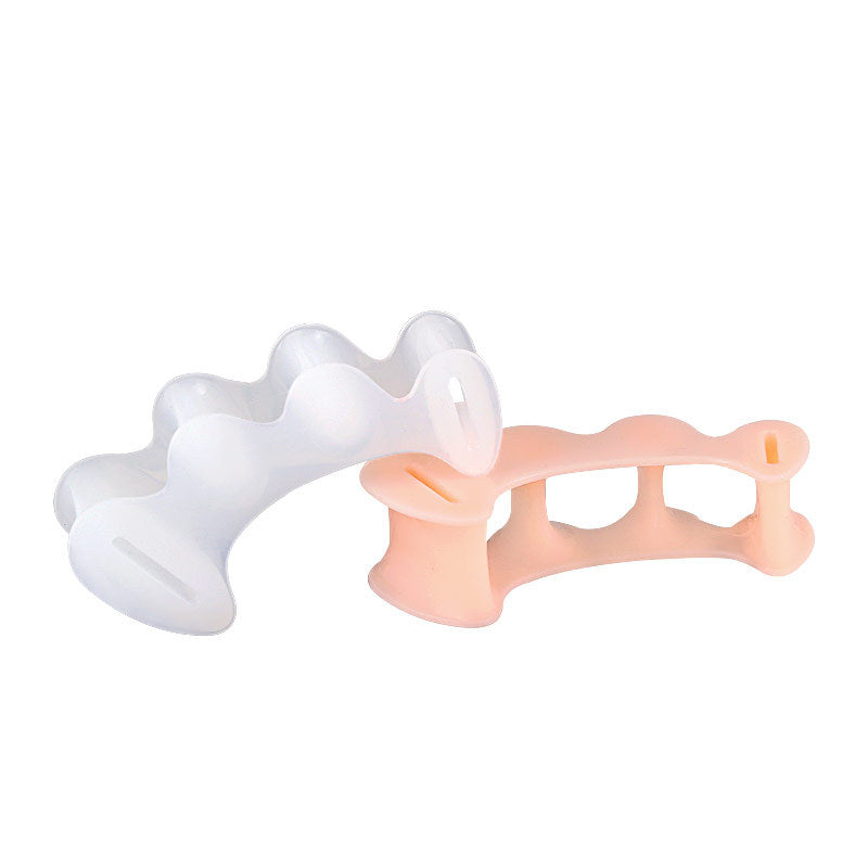 Three-hole Silicone Hallux Valgus Toe Separator Brace